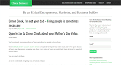 Desktop Screenshot of ethicalbusinessbuilder.com